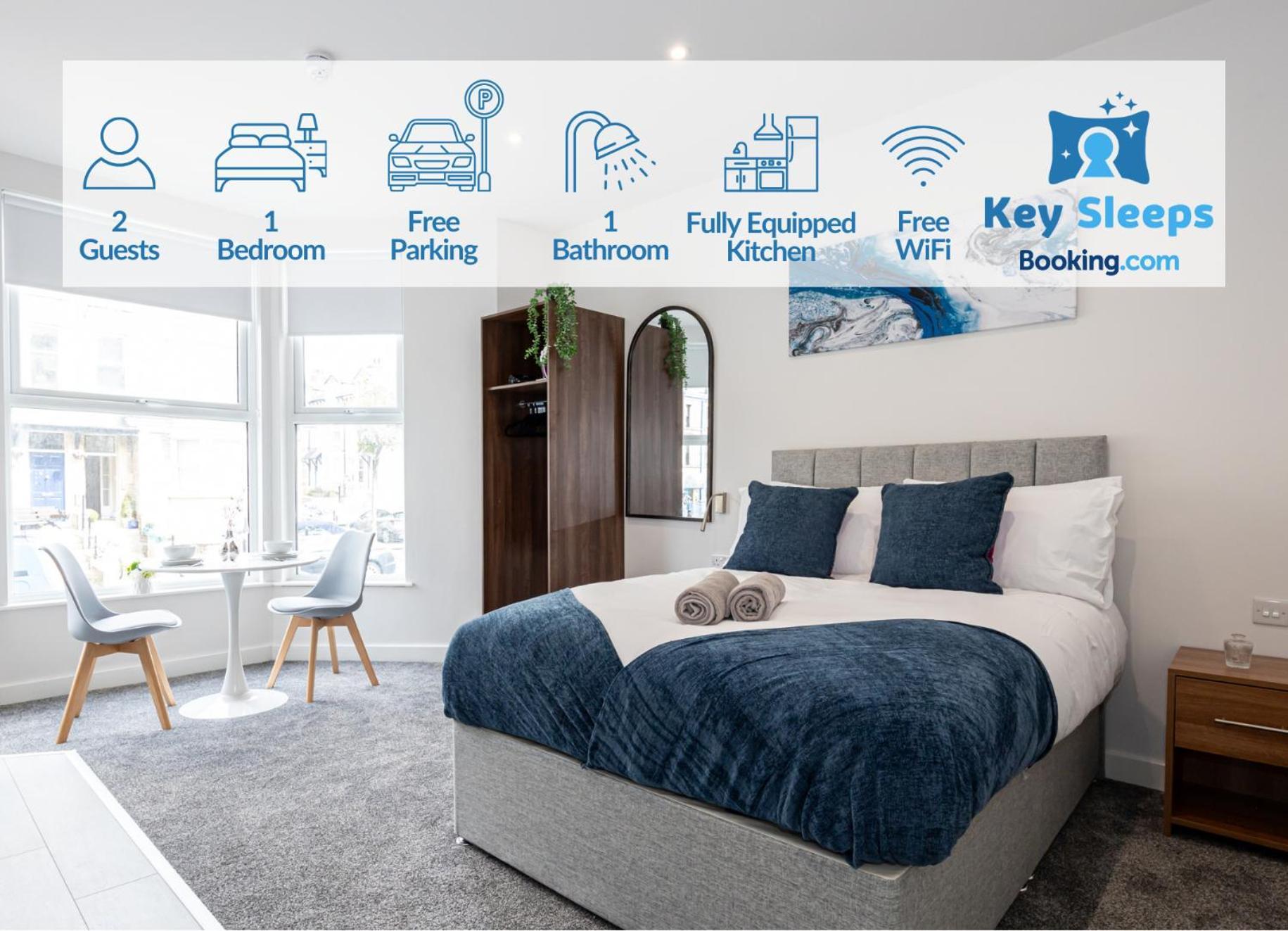 Morecambe Bay Studio Flats Free Parking Beach Front Екстериор снимка